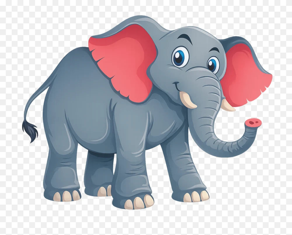 Baby Elephant Cartoon Png  Transparent Background