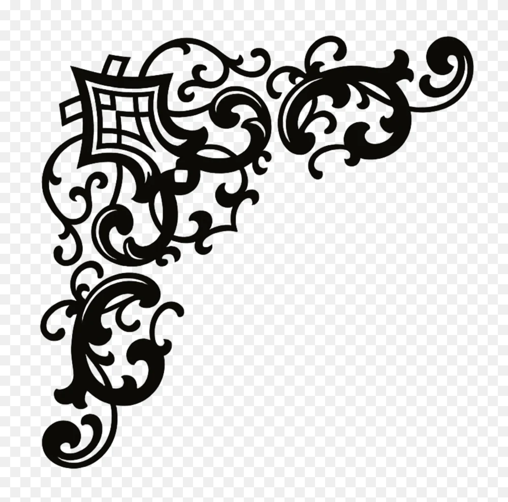 Border Corner Png  Transparent Background