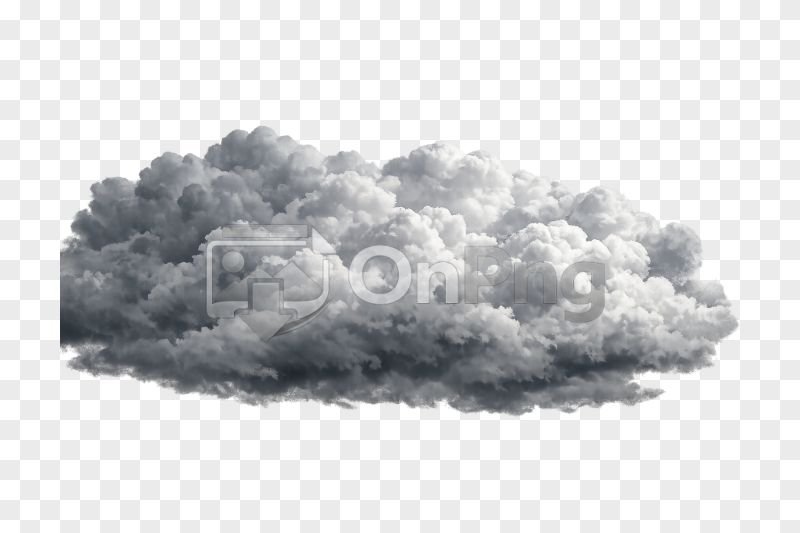Dark Clouds PNG High Resolution Transparent Background