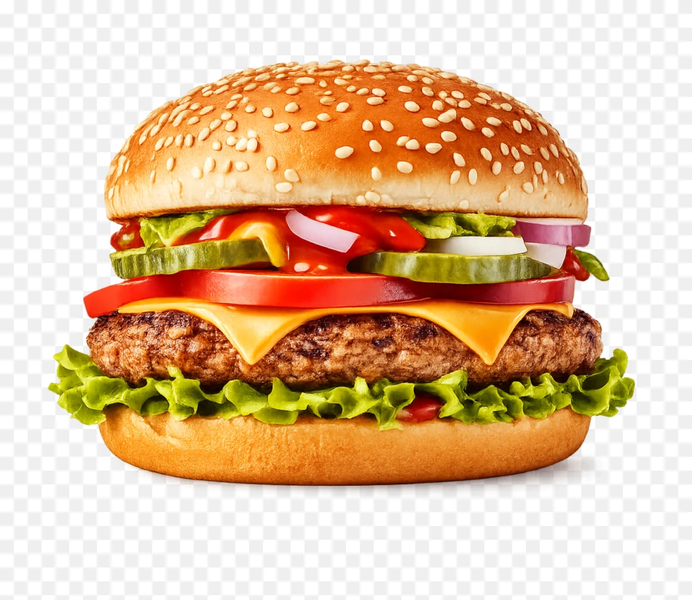 Veg Burger Png High Quality Transparent Background Fresh Food Image  Transparent Background