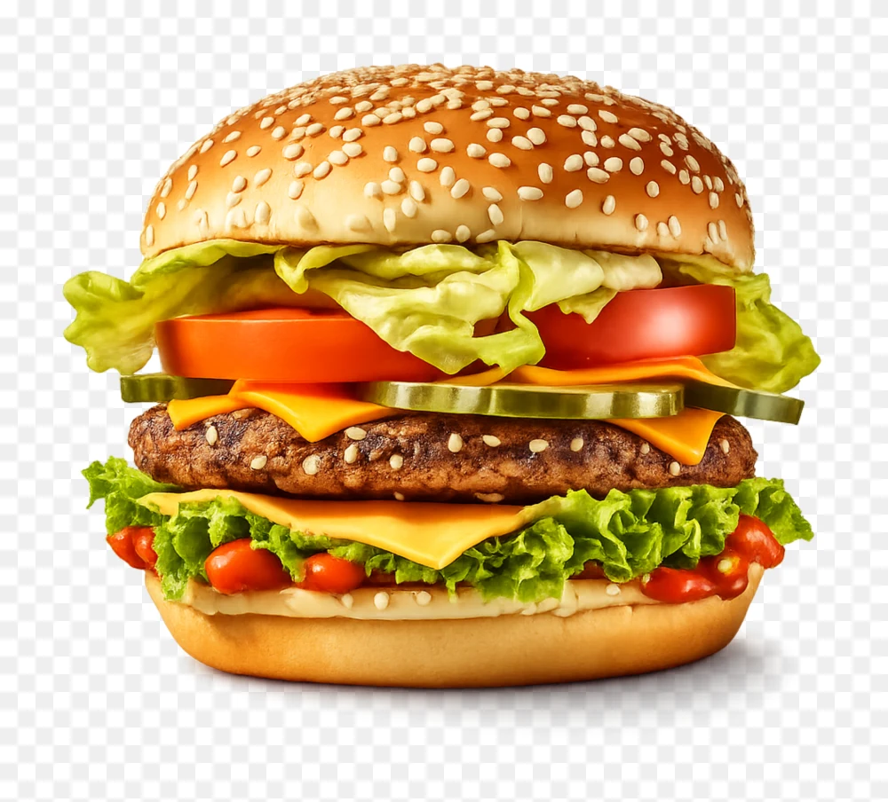 Veg Burger Png – High Resolution Fresh Vegetable Burger Transparent Image  Transparent Background