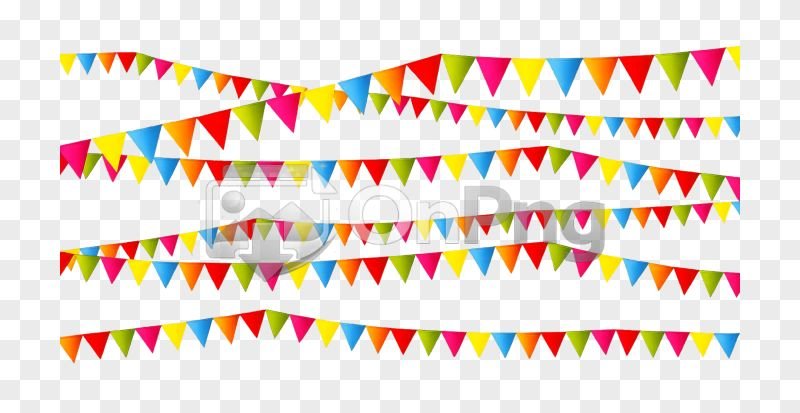 Colorful Festival Flag Png Transparent Bunting Decoration