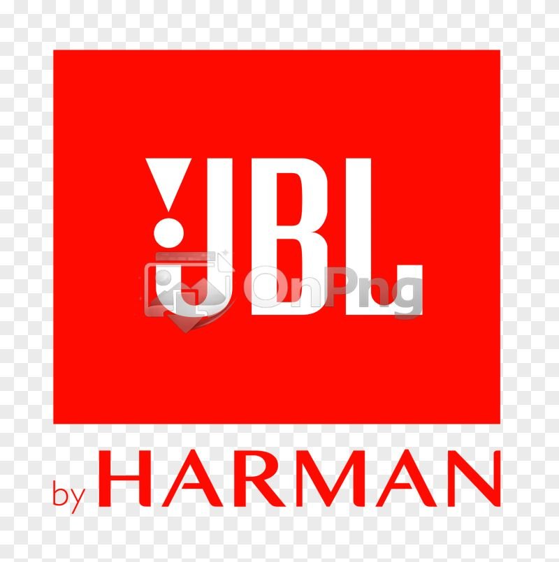 JBL Logo Png Red and White Audio Brand Icon Transparent Background