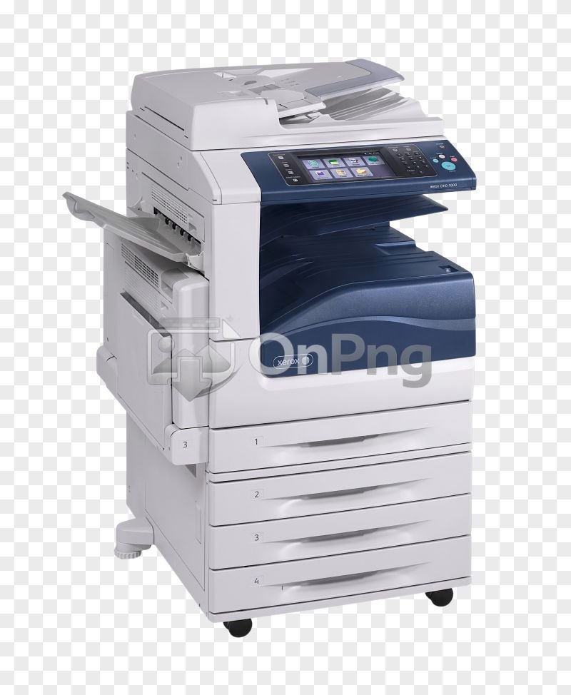 High-Quality Xerox Printer PNG | Transparent Background for Easy Design