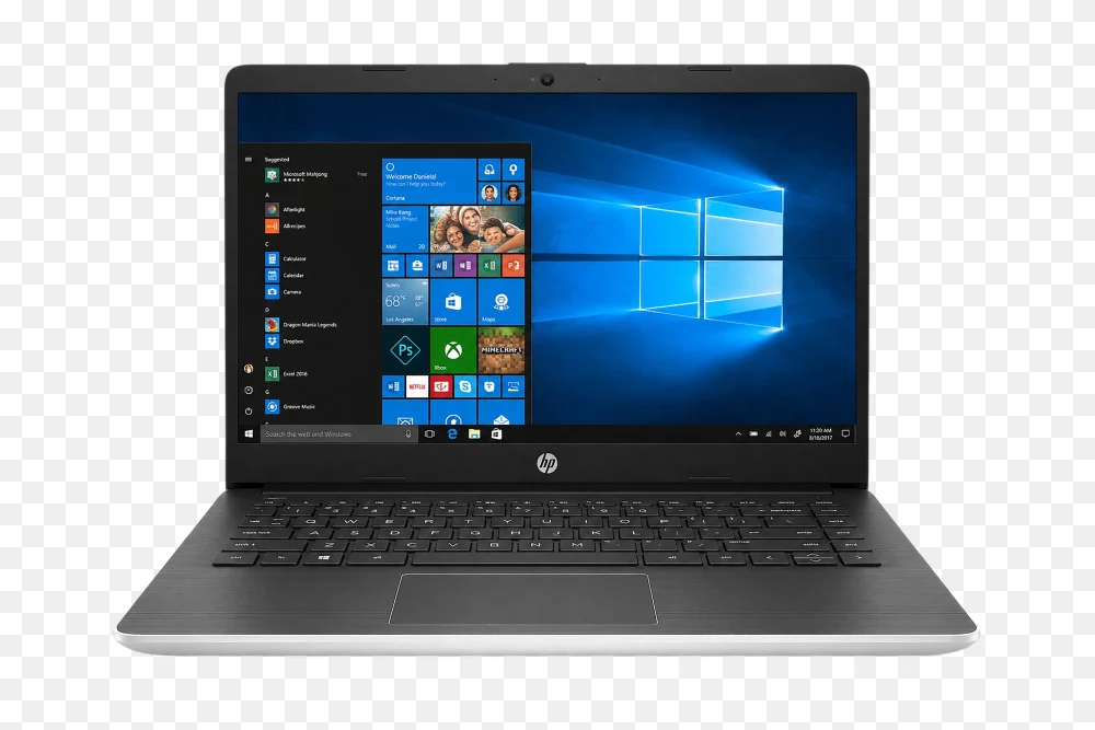 Hp Laptop Png – Modern Open Laptop Transparent Background High Resolution  Transparent Background