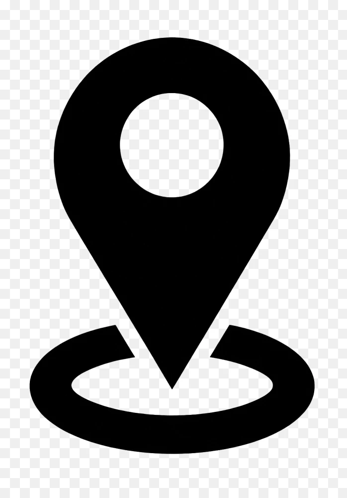 Location Icon Png – Black Map Pin Transparent  Transparent Background
