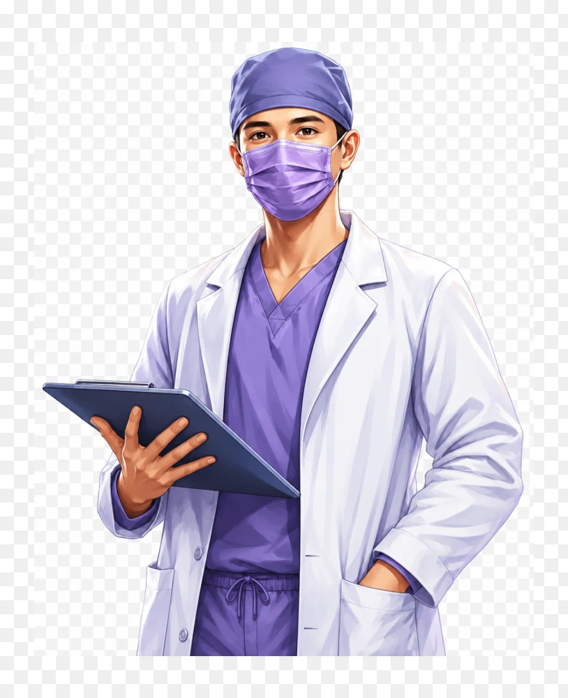 Male Doctor Surgeon Clipart PNG Transparent Background  Transparent Background