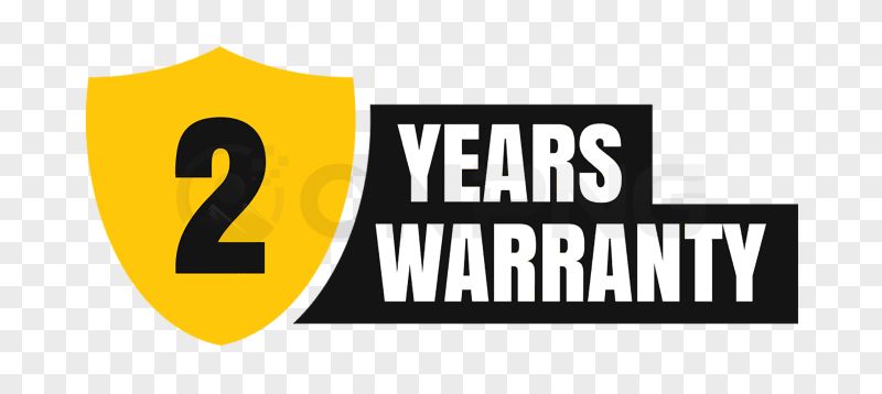 2 Years Warranty Transparent Background PNG