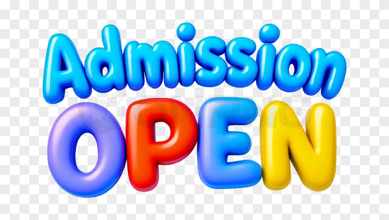 Admission Open Transparent Background PNG