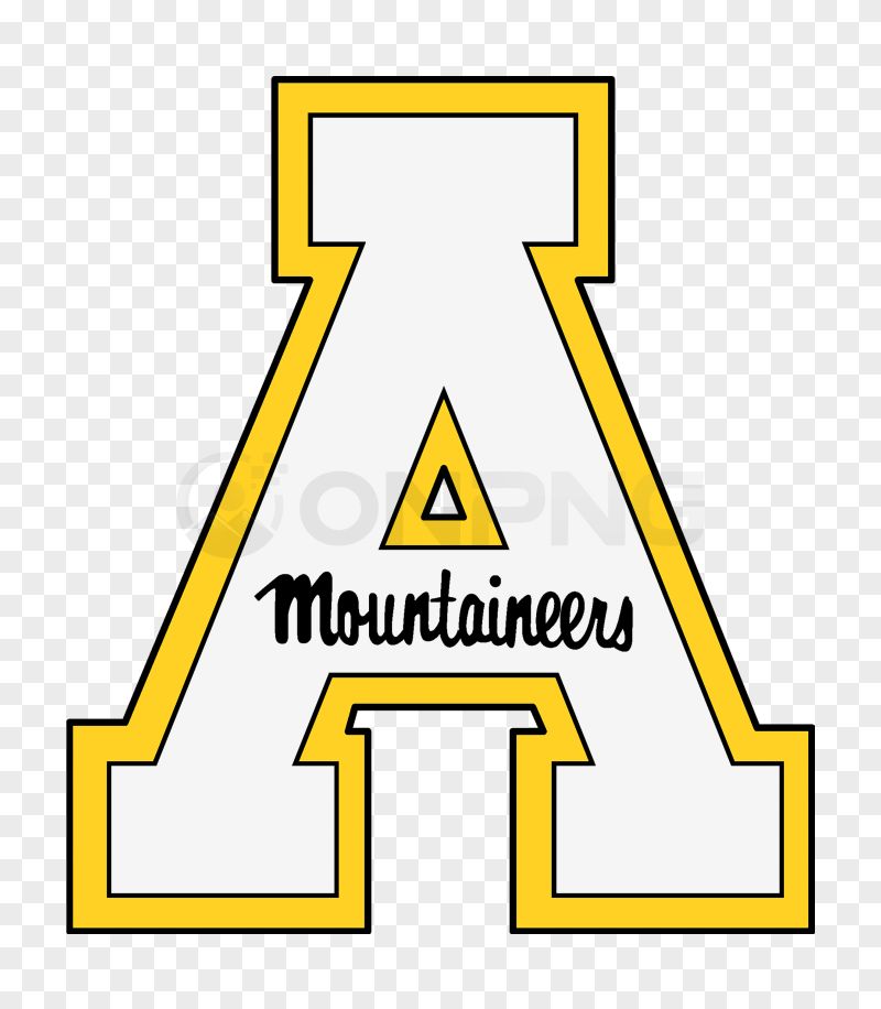 Appalachian State University Logo Transparent Background PNG