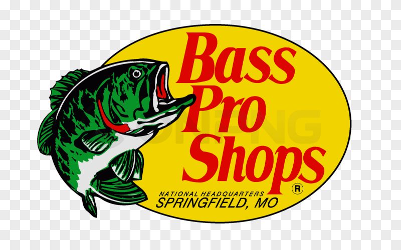 Bass Pro Shops  logo Transparent Background PNG