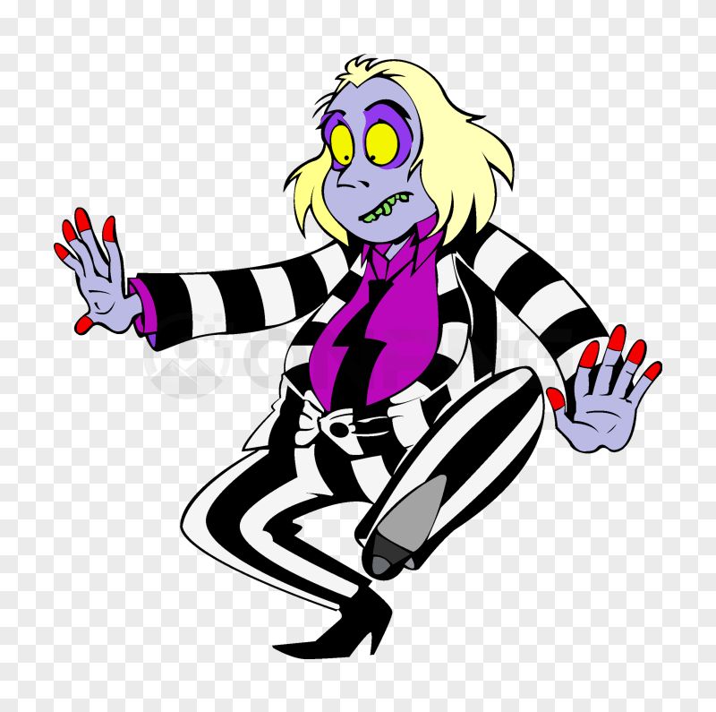 Beetlejuice Logo Transparent Background PNG
