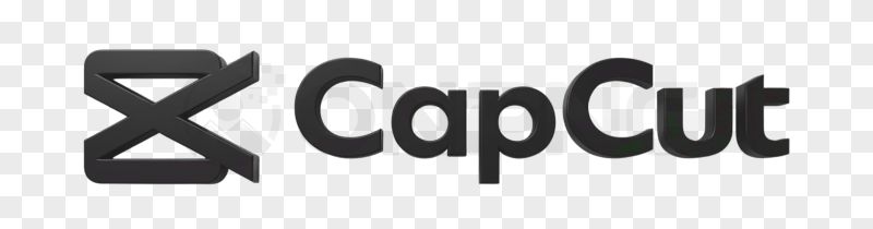 CapCut 3D Logo Transparent Background PNG