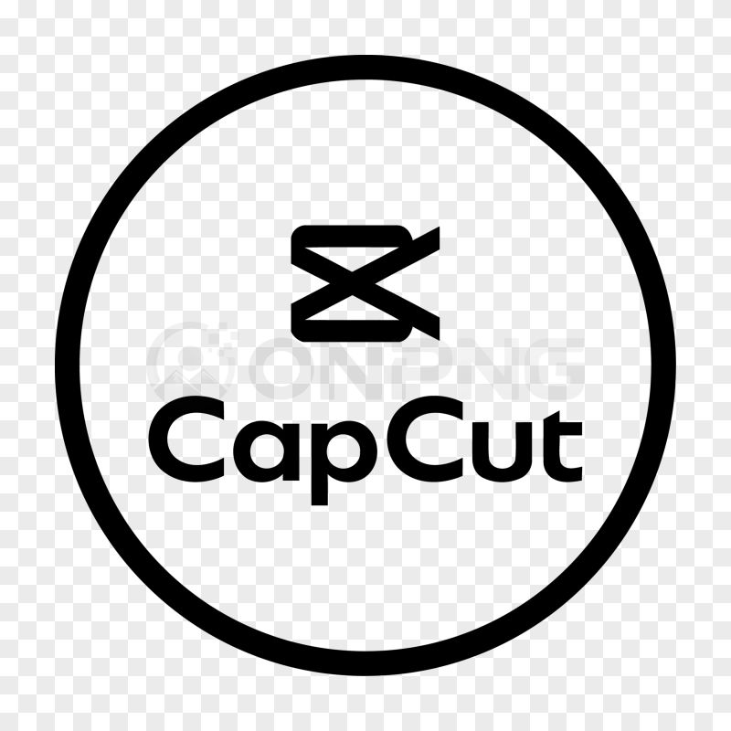 CapCut Logo Transparent Background PNG