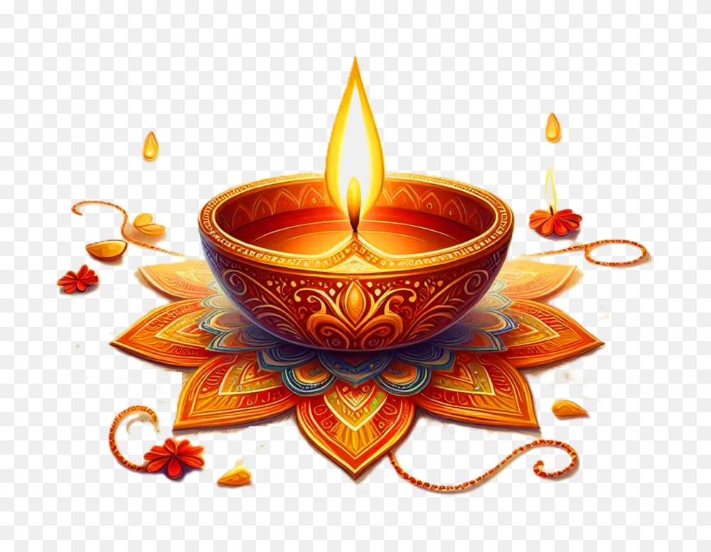 Diwali Diya Transparent Background PNG  Transparent Background