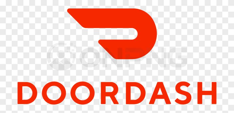 DoorDash Logo Transparent Background PNG Image