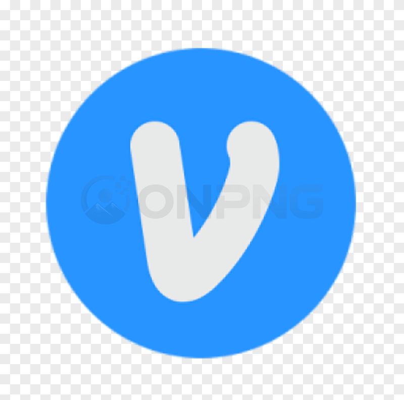 Flat Venmo Logo PNG Transparent
