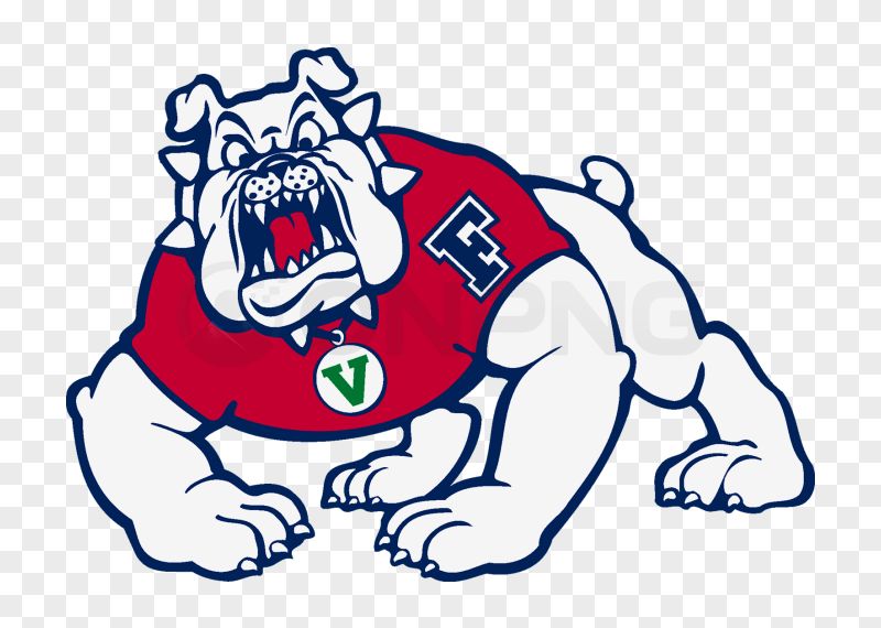 Fresno State Bulldogs Logo Transparent Background PNG