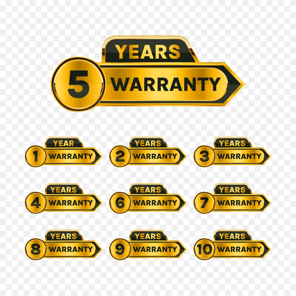Gold Warranty Badge PNG Transparent Background  Transparent Background