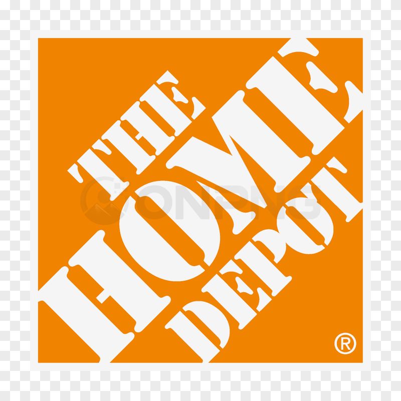 Home Depot Logo Transparent Background PNG