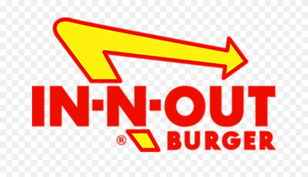 In N Out Burger Logo Transparent Background PNG  Transparent Background