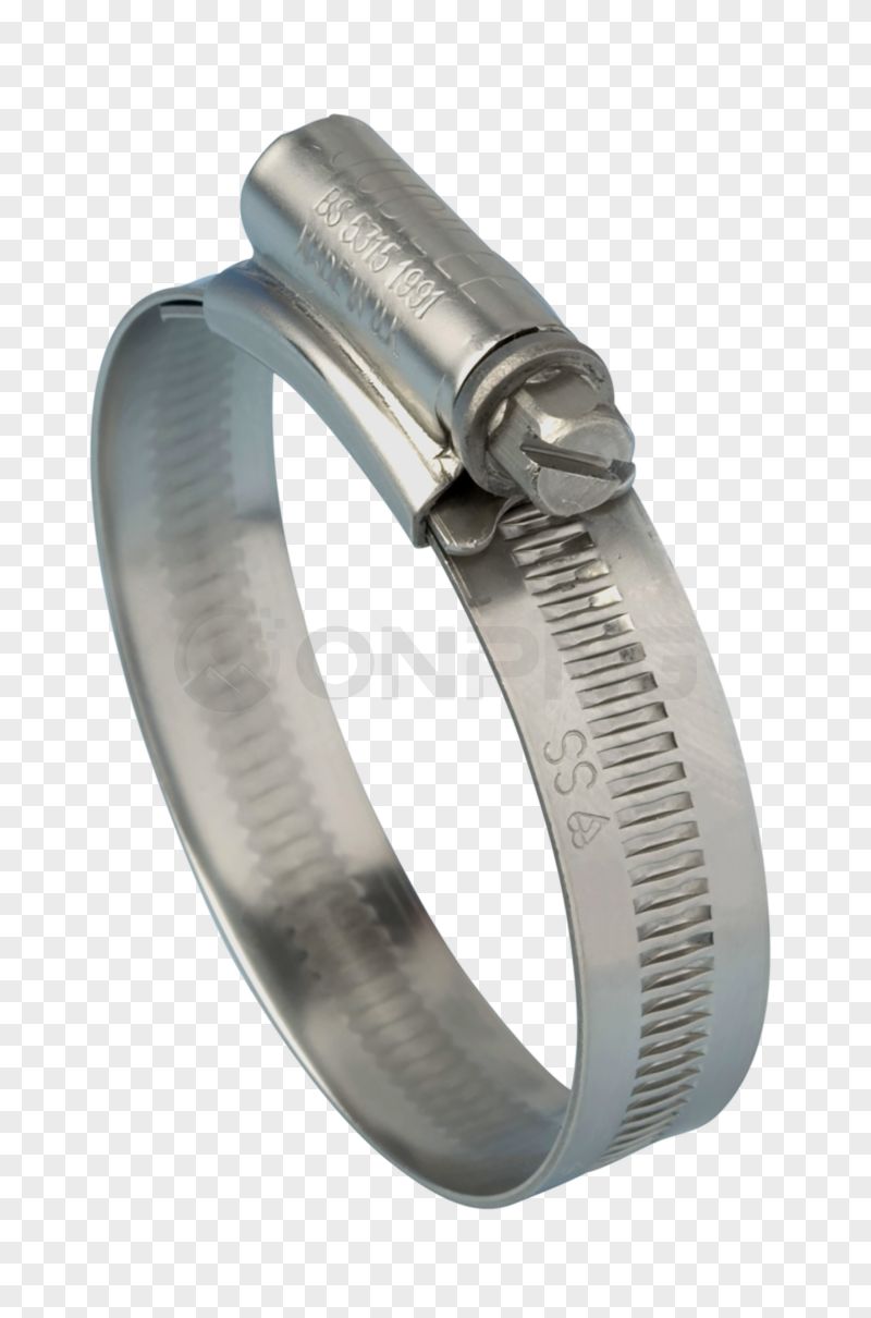 Metal Hose Clamp Transparent Background