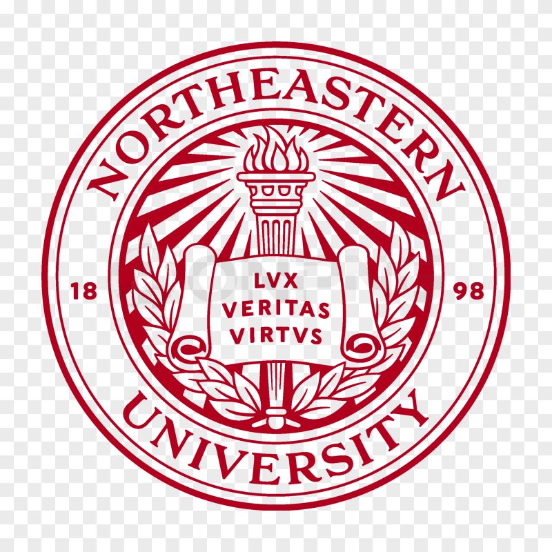 Northeastern University Logo Transparent Background PNG