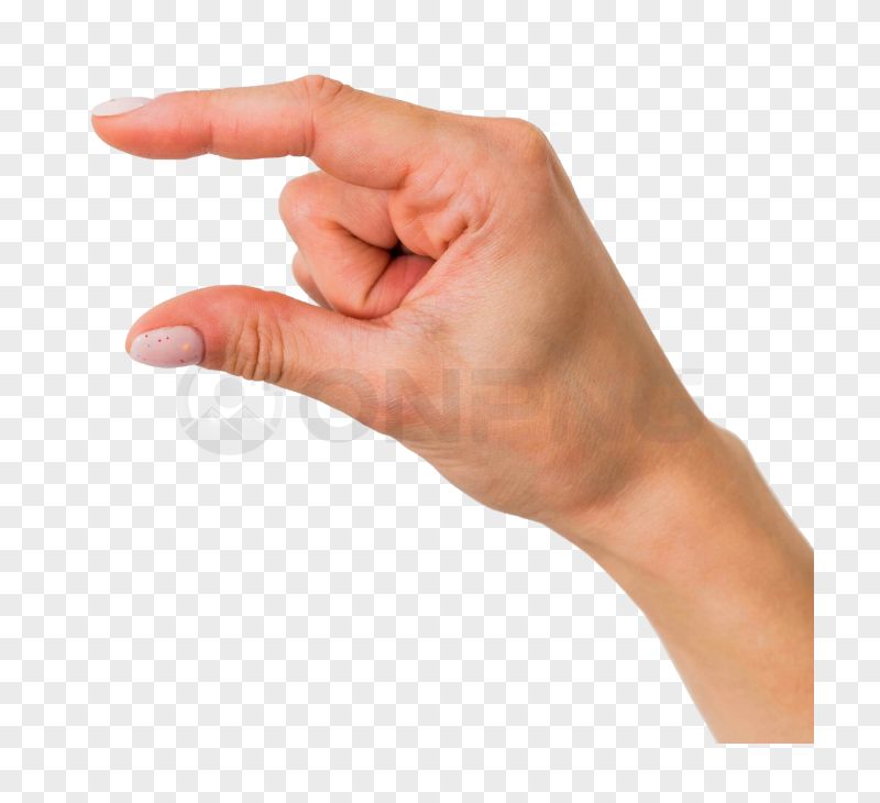 Pinch Gesture Transparent Background PNG