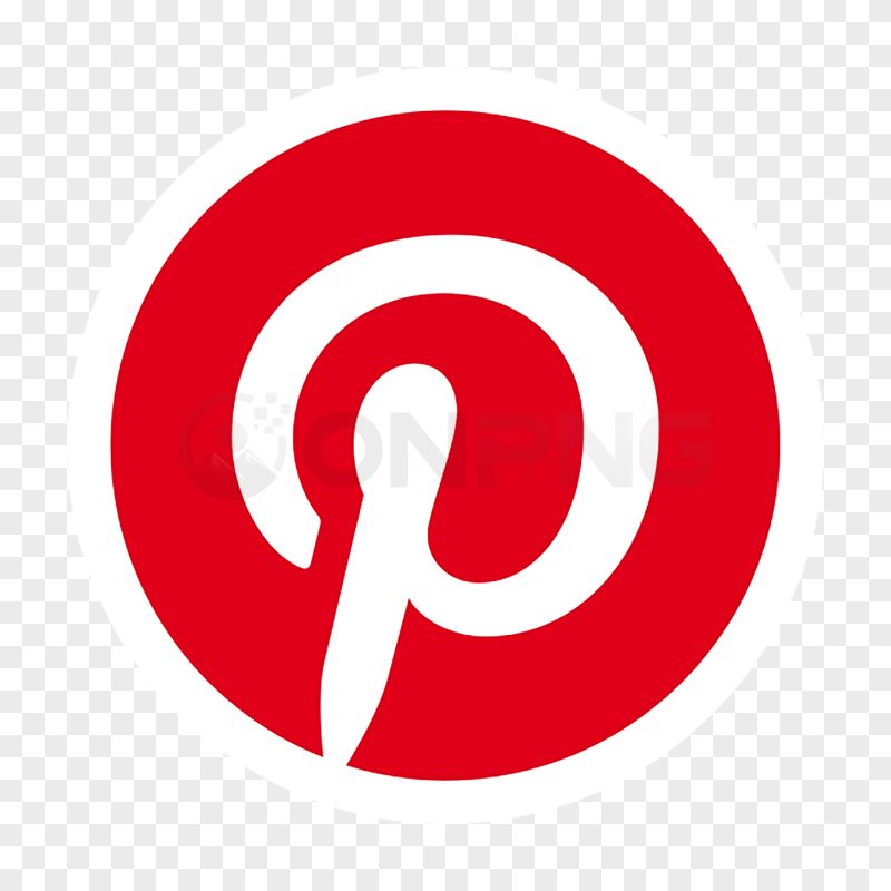 Pinterest Logo Transparent Background PNG