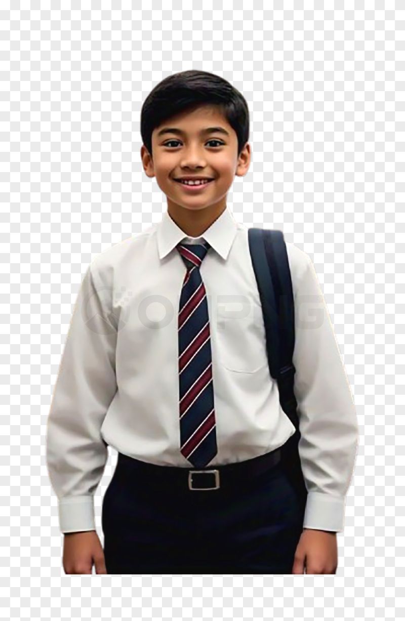 Schoolboy PNG Transparent Background