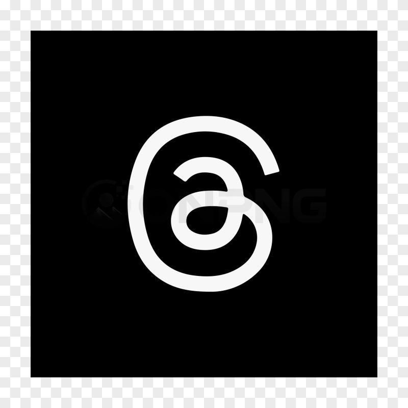 Threads Logo Transparent Background PNG Image