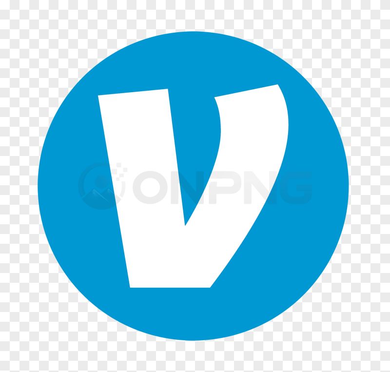 Venmo App Circle Logo Transparent Background PNG