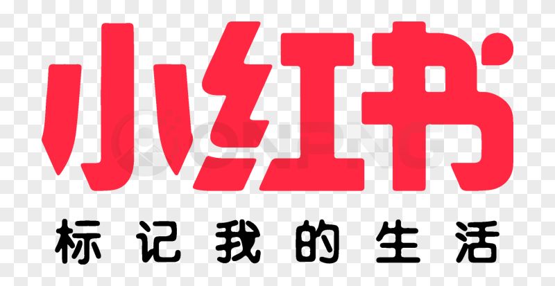 Xiaohongshu Logo Transparent Background PNG Image