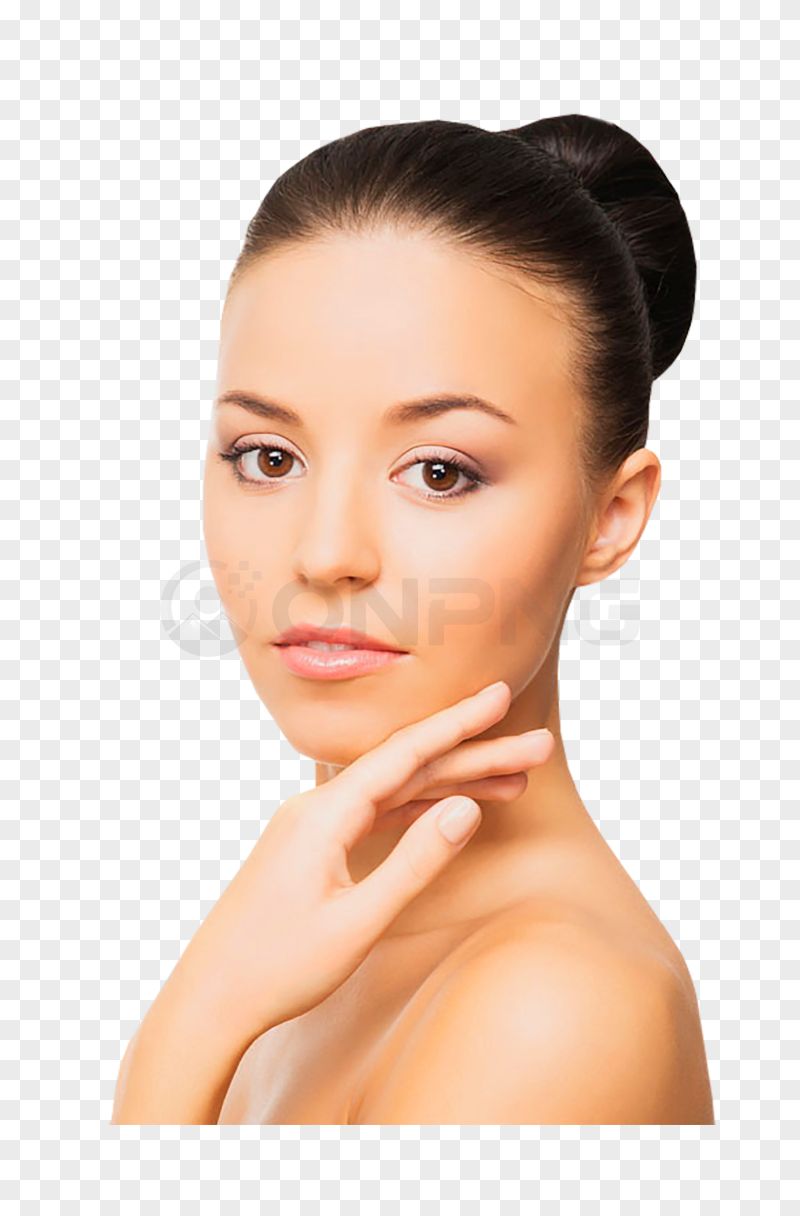 Beautiful Woman Face Transparent Background PNG