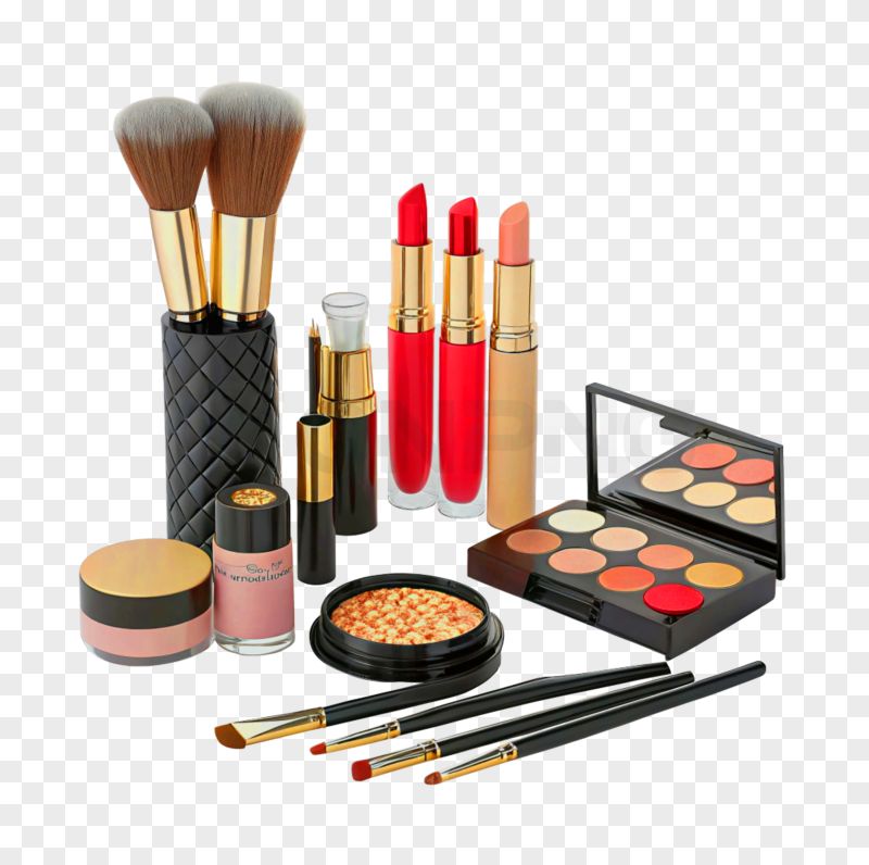 Cosmetics Makeup Kit Transparent Background PNG