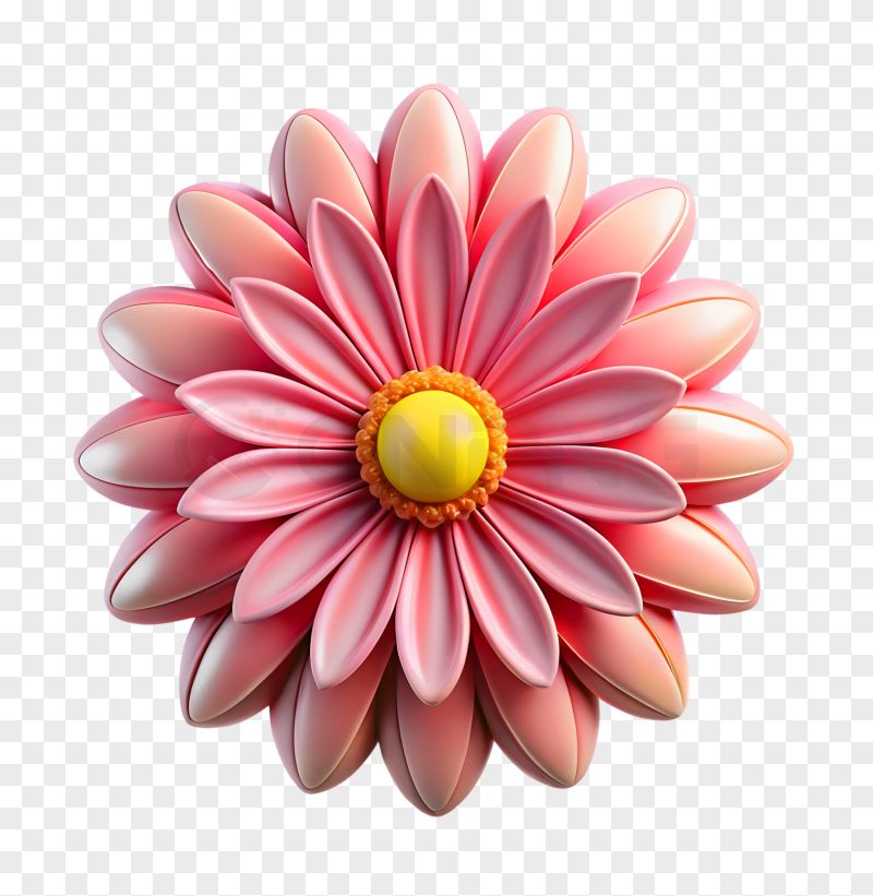 Pink Flower Transparent Background PNG