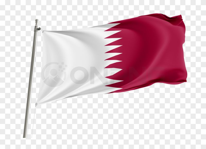 Qatar Flag PNG Transparent Background